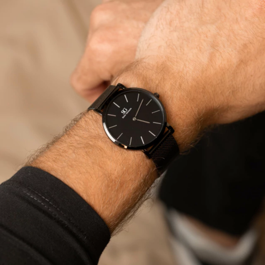 Orologio Minimalista Nero Houston Full Black 40mm