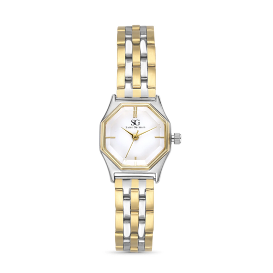 Orologio da donna elegante Octa Mini bicolore argento e oro