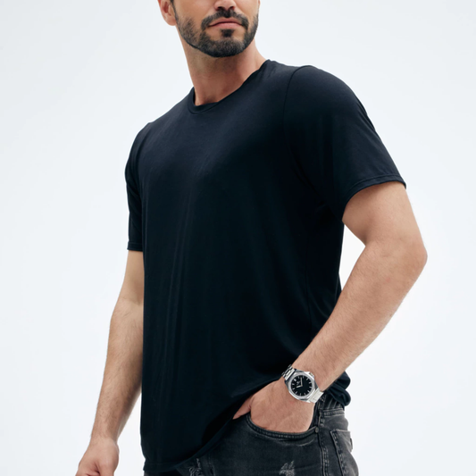 Orologio da Uomo Hudson Silver in Metallo Argento con Quadrante Nero e Cinturino in Metallo Argento